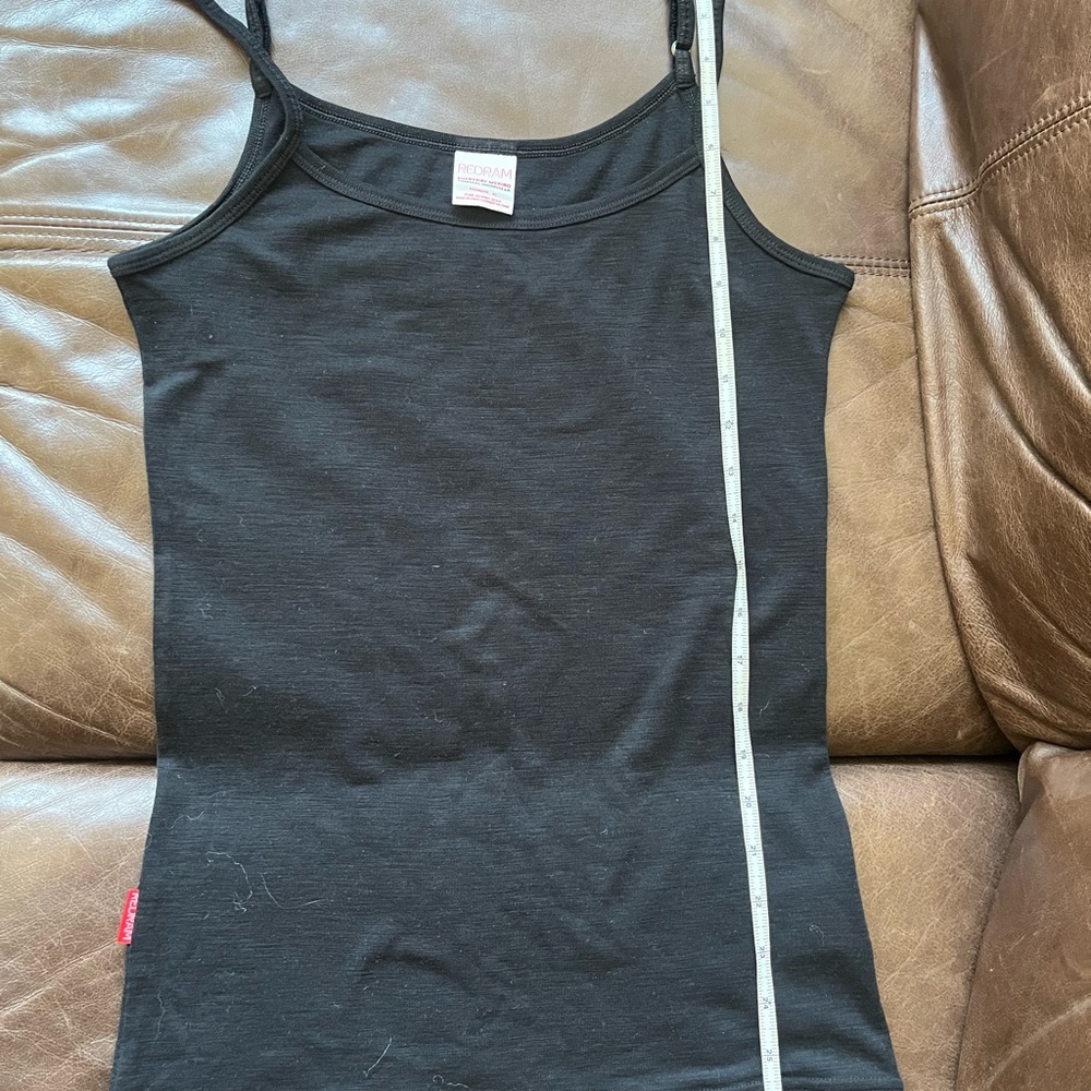 NWOT Redram (Icebreaker) merino wool spaghetti strap top size XL (M fit)
